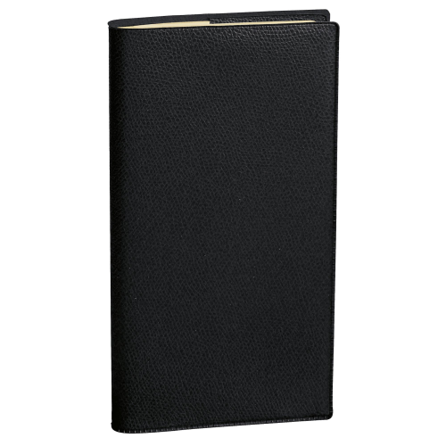 Agenda settimanale Italnote S 2026 - c/spirale - copertina Impala - 8,8 x 17 cm - nero - Quo Vadis